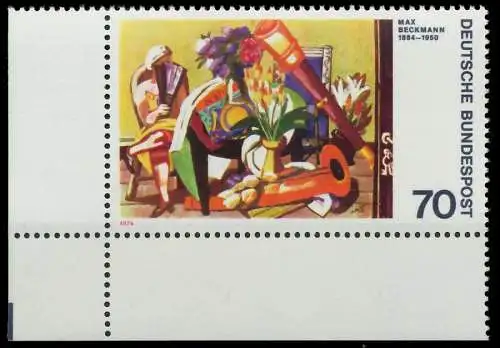 BRD 1974 Nr 822 postfrisch ECKE-ULI S5E3972