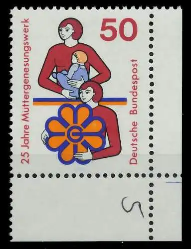 BRD 1975 Nr 831 postfrisch ECKE-URE 80178E