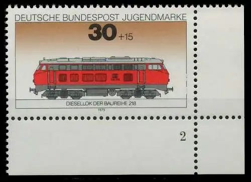 BRD 1975 Nr 836 postfrisch FORMNUMMER 2 80180A