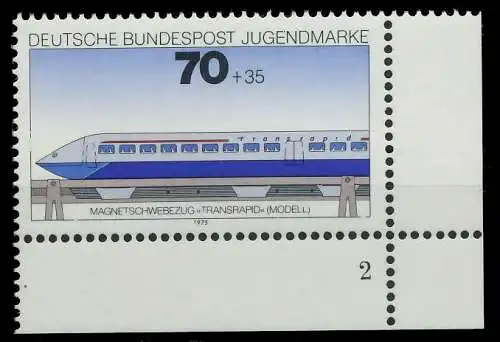 BRD 1975 Nr 839 postfrisch ungebraucht FORMNUMMER 2 80186A