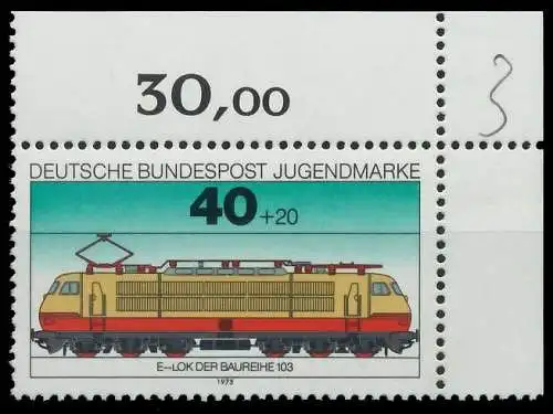 BRD BUND 1975 Nr 837 postfrisch ECKE-ORE 801836
