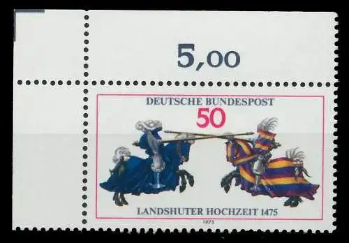 BRD 1975 Nr 844 postfrisch ECKE-OLI 801912