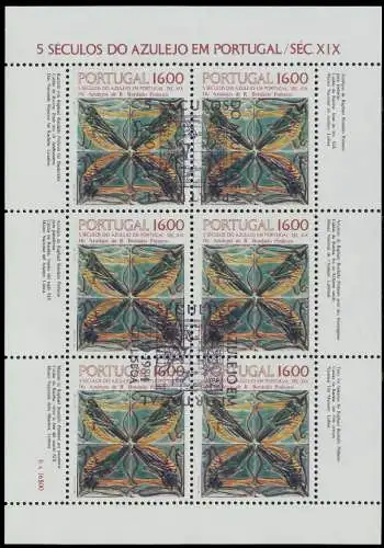 PORTUGAL Nr 1644 zentrisch gestempelt KLEINBG S018BFE