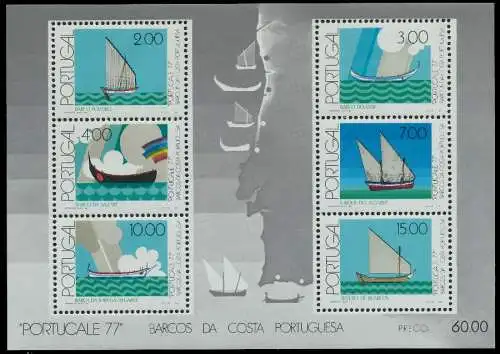 PORTUGAL Block 22 postfrisch 801D1A