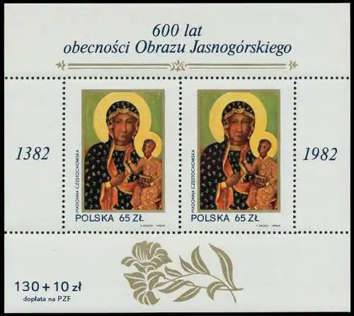 POLEN Block 89 postfrisch S018AB6