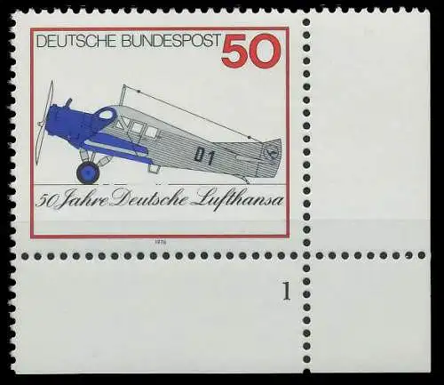 BRD 1976 Nr 878 postfrisch FORMNUMMER 1 801EB6