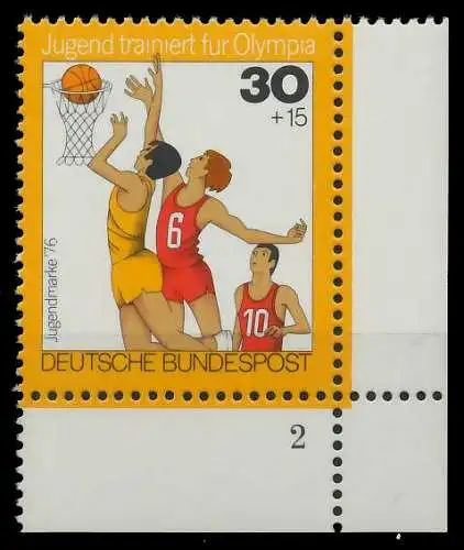 BRD 1976 Nr 882 postfrisch FORMNUMMER 2 S5EC9AA