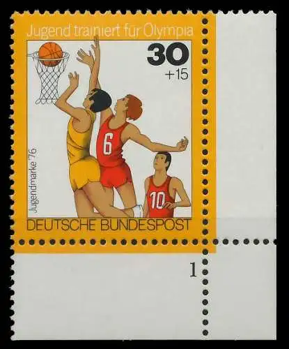 BRD 1976 Nr 882 postfrisch FORMNUMMER 1 S5EC99A