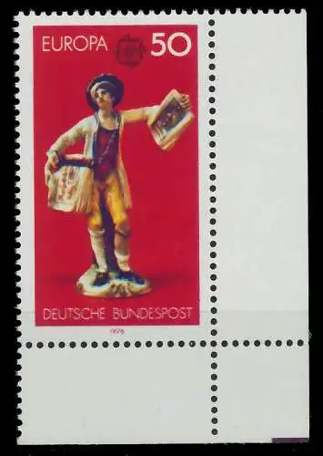 BRD BUND 1976 Nr 891 postfrisch ECKE-URE 803836