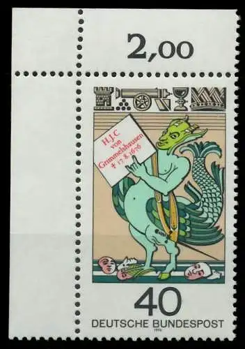 BRD 1976 Nr 902 postfrisch ECKE-OLI S5ECC72