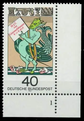 BRD BUND 1976 Nr 902 postfrisch FORMNUMMER 1 803A0E