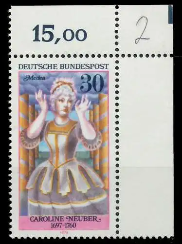 BRD 1976 Nr 908 postfrisch ECKE-ORE 803A92