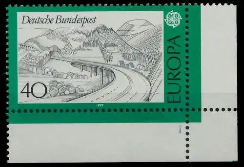 BRD BUND 1977 Nr 934 postfrisch FORMNUMMER 1 803CCA