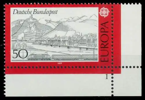 BRD BUND 1977 Nr 935 postfrisch FORMNUMMER 1 S5EFF3A