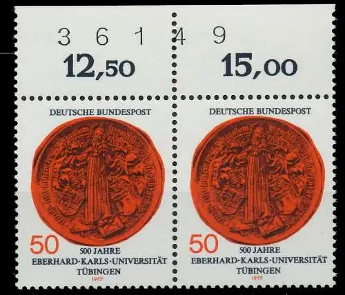 BRD 1977 Nr 946 postfrisch WAAGR PAAR ORA 803E06