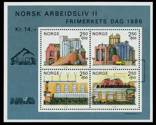 NORWEGEN Block 6 postfrisch S018DD6