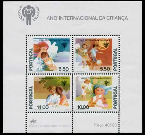 PORTUGAL Block 28 postfrisch S0195E6