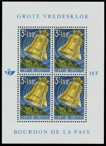 BELGIEN Block 28 postfrisch S019822