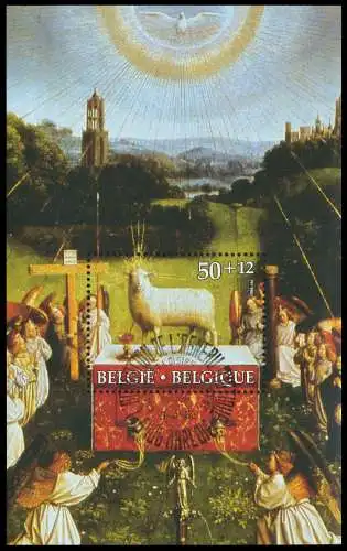 BELGIEN Block 56 zentrisch gestempelt 805196