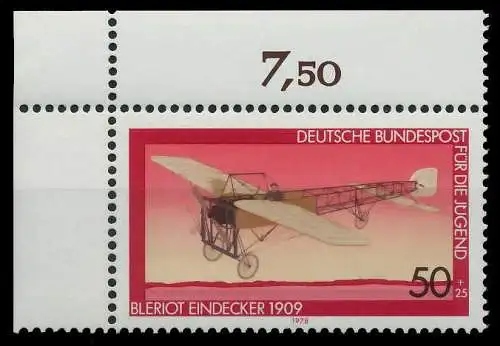 BRD 1978 Nr 966 postfrisch ECKE-OLI 805342