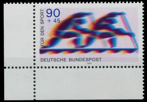 BRD 1979 Nr 1010 postfrisch ECKE-ULI 8077E6