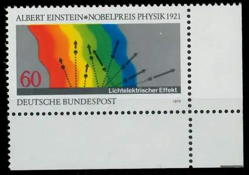 BRD 1979 Nr 1019 postfrisch ECKE-URE S5F5312