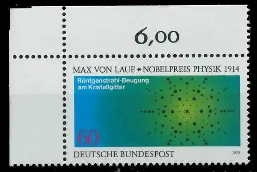 BRD 1979 Nr 1021 postfrisch ECKE-OLI 80793E