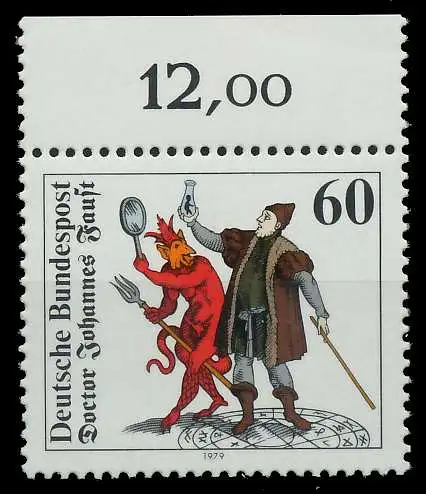 BRD 1979 Nr 1030 postfrisch ORA S5F5492