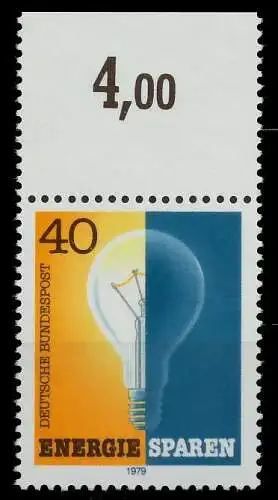 BRD 1979 Nr 1031 postfrisch ORA S5F54BE