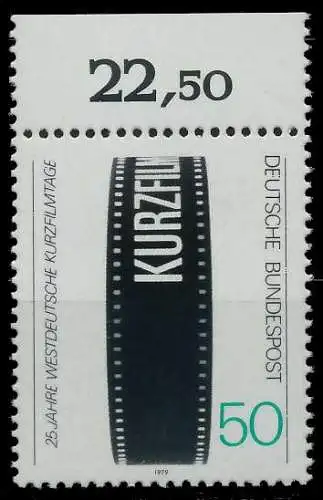 BRD 1979 Nr 1003 postfrisch ORA S5F8C9A