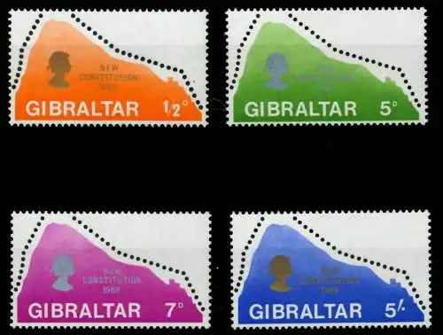 GIBRALTAR Nr 225-228 postfrisch S04B356