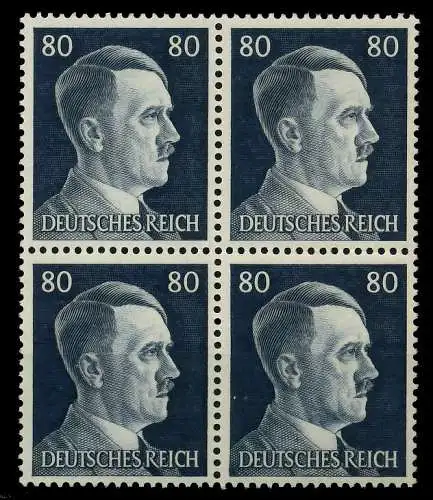3. REICH 1941 Nr 798 postfrisch VIERERBLOCK 780226