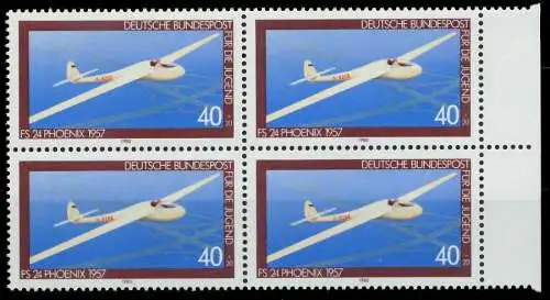 BRD 1980 Nr 1040 postfrisch VIERERBLOCK 807D7A