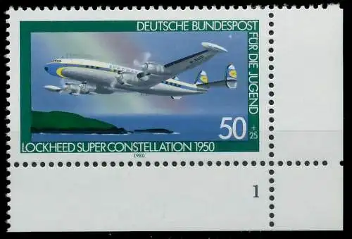 BRD 1980 Nr 1041 postfrisch FORMNUMMER 1 S5F8F62