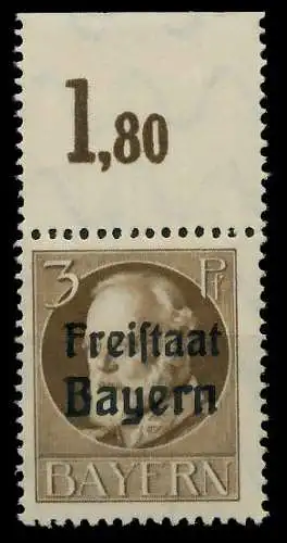 BAYERN Nr 152A postfrisch ORA 80987E