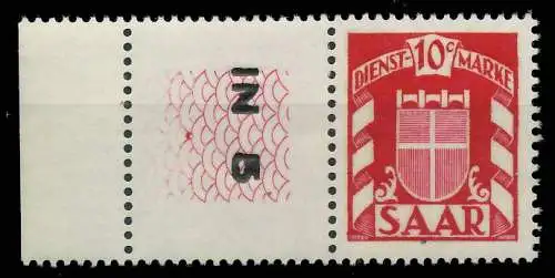 SAAR DIENSTMARKEN Nr 33Ll IN5 postfrisch 809A3E