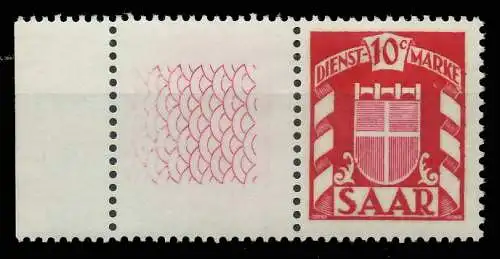 SAAR DIENSTMARKEN Nr 33Ll postfrisch SRA 809A7E