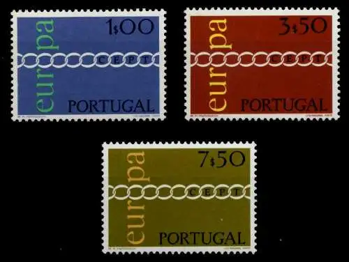 PORTUGAL 1971 Nr 1127-1129 postfrisch S019B7A