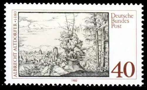 BRD 1980 Nr 1067 postfrisch S6070AE