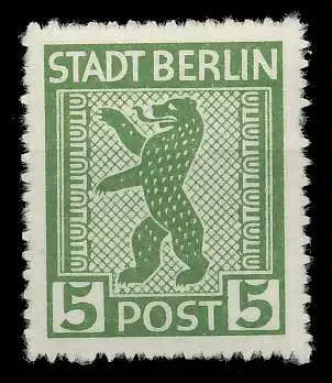 SBZ BERL. BRANDENB. Nr 1ABvx postfrisch 80F3DE