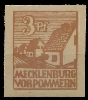 SBZ MECKLBRG VORP. Nr 29y VII postfrisch 80FFAE