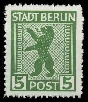 SBZ BERL. BRANDENB. Nr 1ABvx postfrisch 81038E