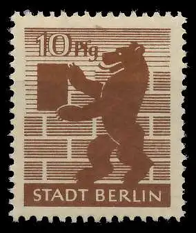 SBZ BERL. BRANDENB. Nr 4Aawaz postfrisch 8103E6