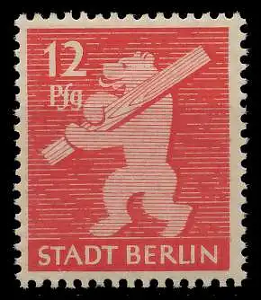 SBZ BERL. BRANDENB. Nr 5AAwaz postfrisch 81048E