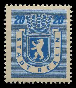 SBZ BERL. BRANDENB. Nr 6Awaz postfrisch 8114FA