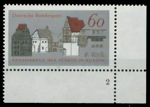 BRD BUND 1981 Nr 1084 postfrisch FORMNUMMER 2 81155E