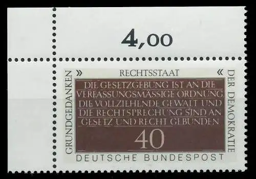 BRD 1981 Nr 1105 postfrisch ECKE-OLI 81183A