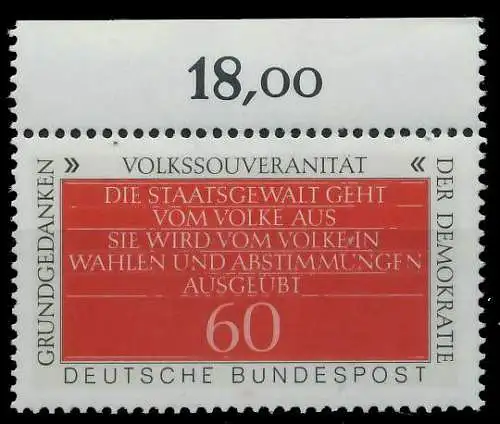 BRD 1981 Nr 1107 postfrisch ORA 81188E