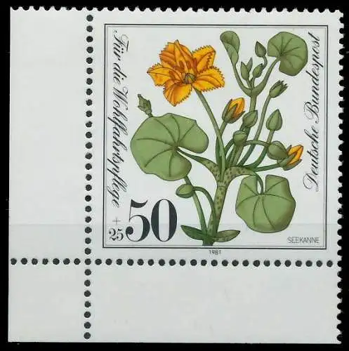 BRD 1981 Nr 1109 postfrisch ECKE-ULI 8118D6