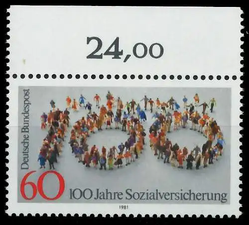 BRD 1981 Nr 1116 postfrisch ORA S62D60E